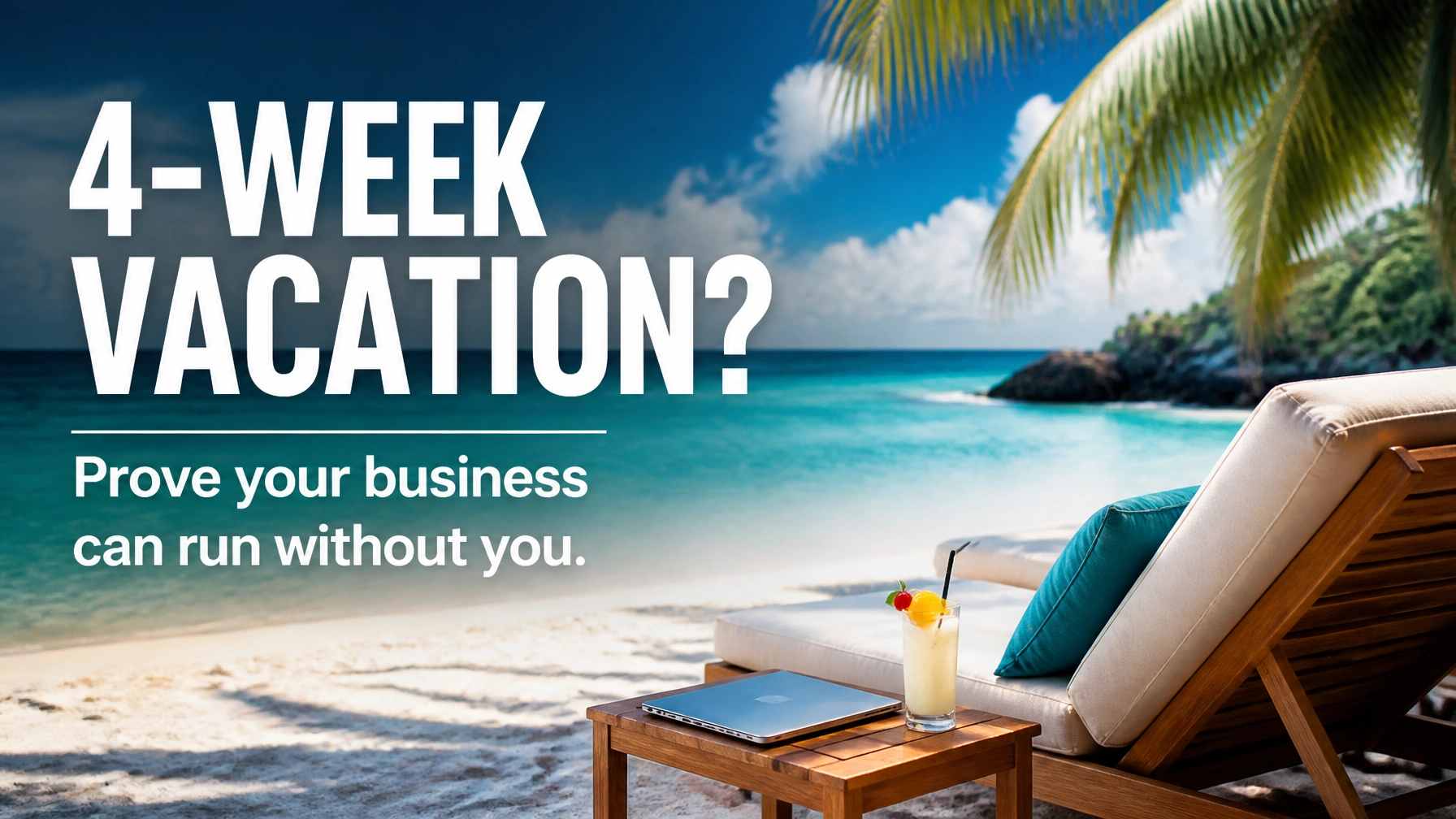 The 4-Week Vacation Test: Can Your Business Survive Without You?